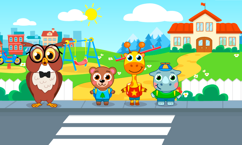Kindergarten : animals 1.2.9 APK + Mod (Unlimited money) إلى عن على ذكري المظهر