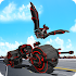 Flying Bat Transform Robot Moto Bike Robot Games 49