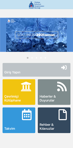 Android application Solunum screenshort