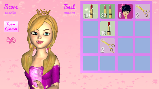 Princess Angela 2048 Game Fun Screen 2