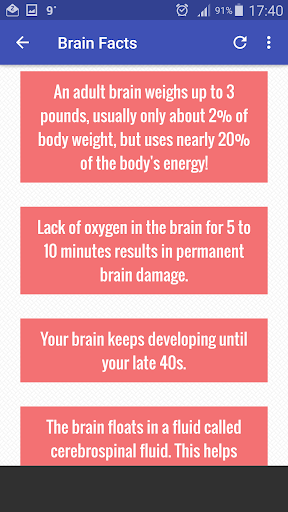 Cool Facts About Human Body