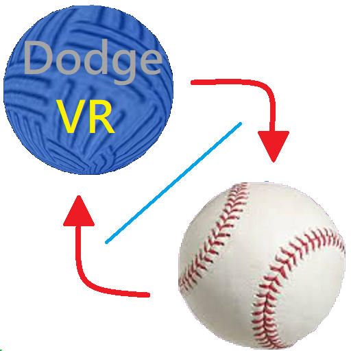 Combo:dodge ball & baseball logo
