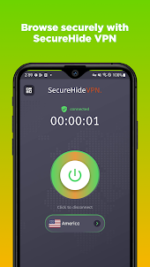 SecureHide VPN - Stable Proxy