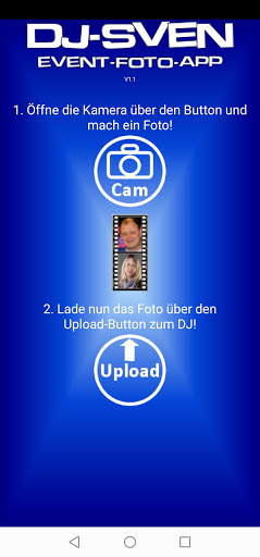 Android application DJ-Sven Event-Cam screenshort