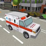 3D Ambulance Driving Simulator icon