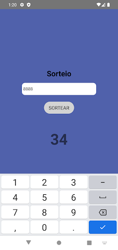 Número da Sorte Screen 3