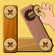木製ナット＆ボルトパズルゲーム：Wood Nuts - Androidアプリ