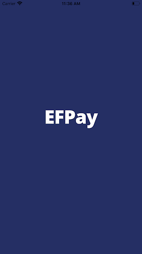 Android application EFPay screenshort