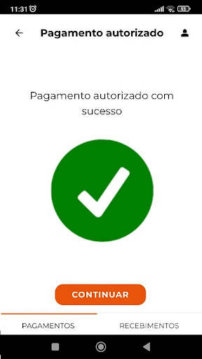Android application TargetPay screenshort
