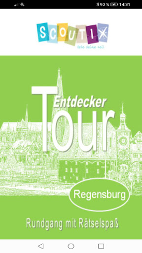 Android application Regensburg, Entdeckertour screenshort