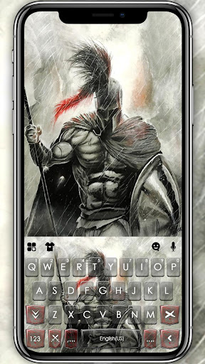 Android application Sparta Warrior Battle Keyboard screenshort
