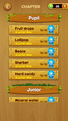 Word Cross Word Puzzle Game