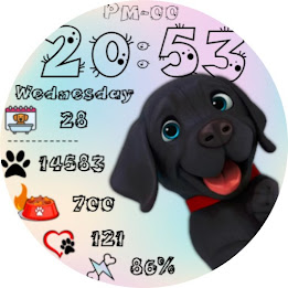 Cute Puppy & Kitty Animal face poster 16