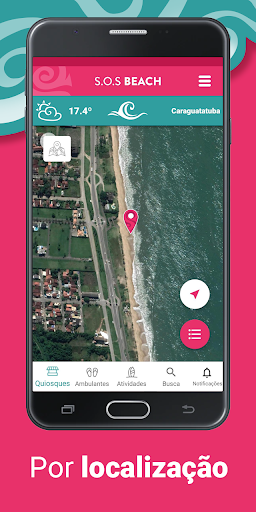 SOS Beach Screen 3