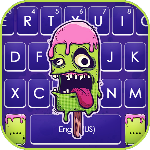 Graffiti Ice Cream Keyboard Ba logo