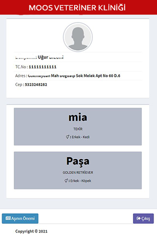 Moss Veteriner Kliniği Screen 2