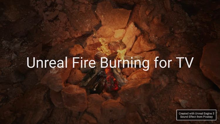 Unreal Fire Burning for TV - 1.0 - (Android)