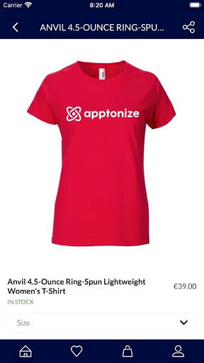 Apptonize Shop Screen 3