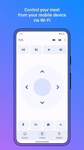 Android application inext remote control screenshort