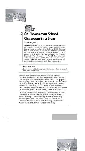 Android application Class 12 English NCERT Book screenshort