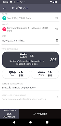 Abdoulaye VTC Screen 2