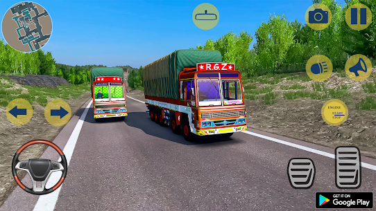 Indian Truck Simulator Games 3 (Mod/APK Unlimited Money) Download 1