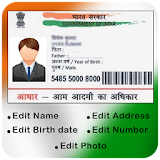 Aadhar Card,Check Status,Update,Download icon