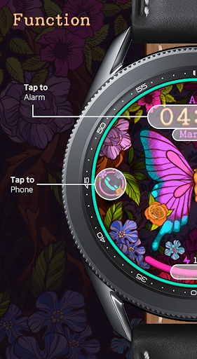 Vintage Butterfly with Flower_ Screen 2