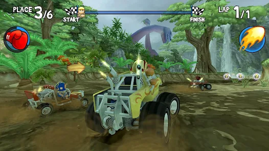 Beach Buggy Racing apk mod atualizado 2022