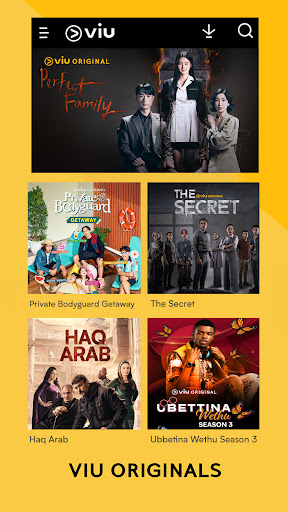 Android application Viu: Dramas, TV Shows & Movies screenshort