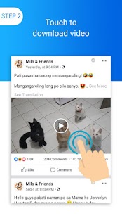 Загрузчик видео для Facebook Screenshot