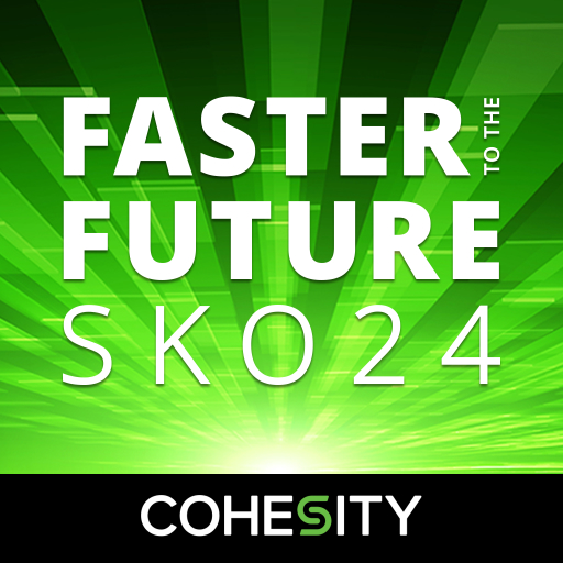 Cohesity SKO FY24 logo