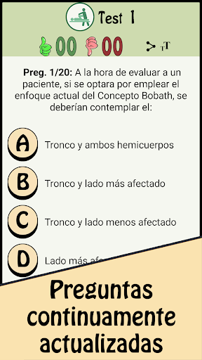 TestOpos Fisioterapia Screen 2