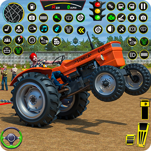 Farming Games- Tractor Driving logo