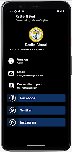 Radio Naval Screen 2