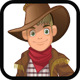 Free Cowboy Game For Boys icon