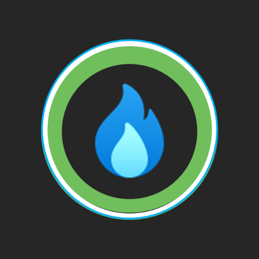 Gas leak detector logo