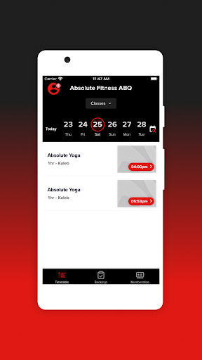 Absolute Fitness ABQ Screen 3