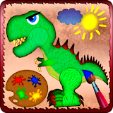 Dino Paint: Jurassic period icon