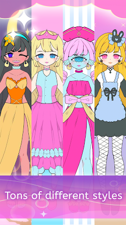 Game screenshot Princess Girl Dress up doll apk download