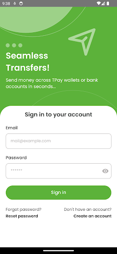 Android application TBook (by TPay) screenshort