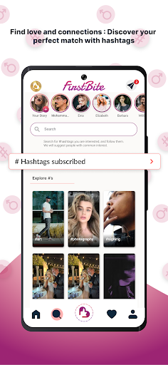The FirstBite: Dating AIChat Screen 2