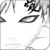 Newest Gaara Sketch Picture icon