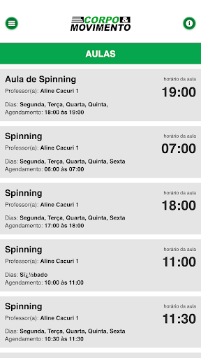 Academia Corpo e Movimento Screen 3