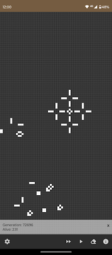 Android application Game Of Life screenshort