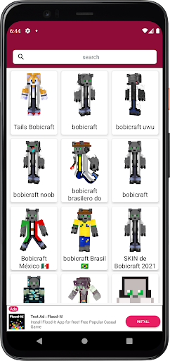 Skin de Bobicraft Minecraft Screen 2