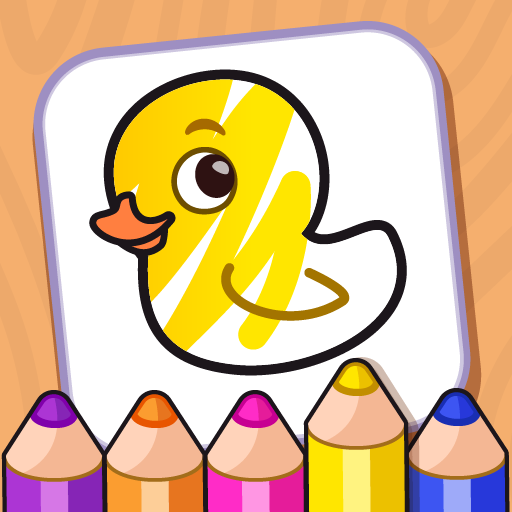 Coloring game for toddlers 1+  Icon
