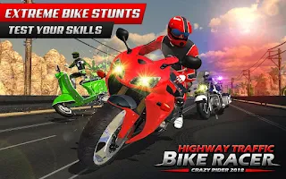 Highway Rider Bike Racing Game - Screenshot 3