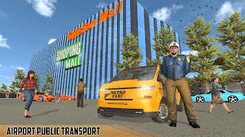 Modern Taxi Driving Game: City Airport Taxi Games