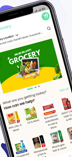 Bazarkart-Grocery & E-commerce Screen 3